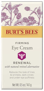 Burt's Bees Renewal Smoothing Eye Cream, Firming Eye Cream, 0.58 Ounce