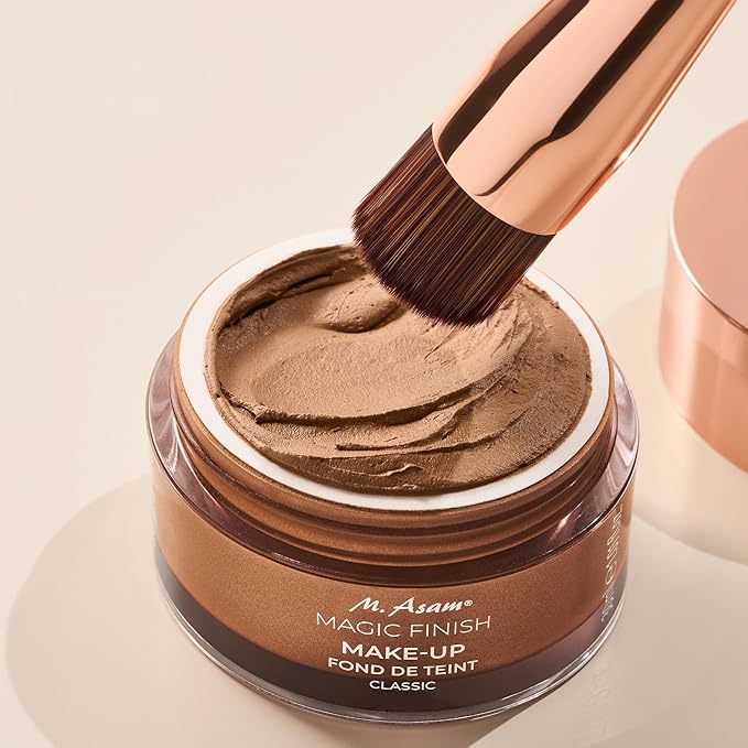 M. Asam FOUNDATION BRUSH (1 piece) - Foundation Brush for Liquid Makeup or any other type of foundation, Makeup Brush, Flawless Face Application