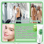 8PCS Aloe Vera Gel for Face & Skin,Organic Aloe Vera Gel,Hydrating After Sun Cream for Travel Size,Moisturizing Lotion for Skincare,After Sun Lotion for All Skin Type(C)