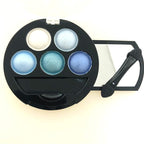 Mallofusa Portable 5 Colors Eye Shadow Palette Trendy 7oz