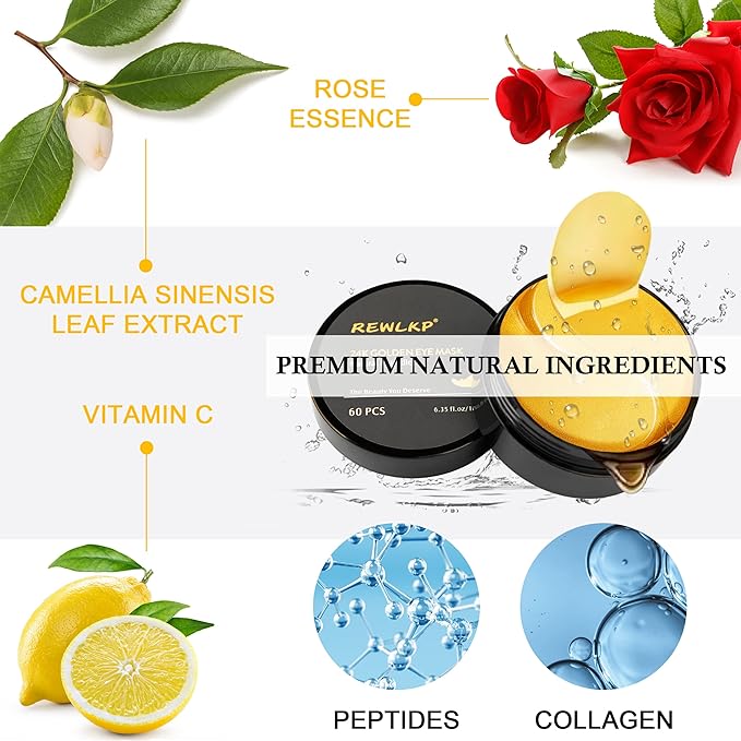 Rewlkp 24k gold eye collagen