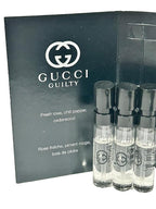 Gucci Guilty Sample Perfume MEN Guilty Guilty PARFUM Spray Pour Homme Size 1.5 ML / 0.05 (set of 3)