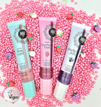 ROSÉE & CO Rosee Lip Gloss Vegan & Cruelty Free Treatment, Professional Make up, Long Lasting Glossy with Shea Butter, Moisturize, Protect & Smooth, High Shine, Non-Sticky - Set of 4-5