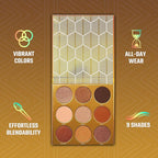 Juvia's Place Palette The Warrior - Warm Golds,