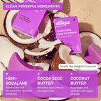 Ethique Smoothing Shampoo Bar for frizzy hair with Coconut Butter - Plastic-Free, Cruelty-Free, Vegan, 3.88 oz - Formerly Frizz Wrangler