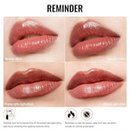 Oulac Moisturizing Shine Lipstick For Women Christmas Set 3PCS, 2 in 1 Tinted Lip Balm for Winter, Hydrated Juicy and Glossy Lip Color for Dry, Cracked and Chapped Lips, Vegan 02+03+17