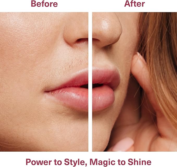 Facial Hair Removal for Women | Electric Razor Device Small Mustache Dermaplaning Remover Tools Tweezers Epilator Trimmer Face Dermaplane Shavers Beauty Gadgets Set Accessories by VISOFO (Amethyst)