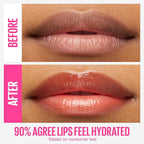 Maybelline New York Lifter Gloss Hydrating Lip Gloss with Hyaluronic Acid, Sweetheart, Sheer Red, 1 Count