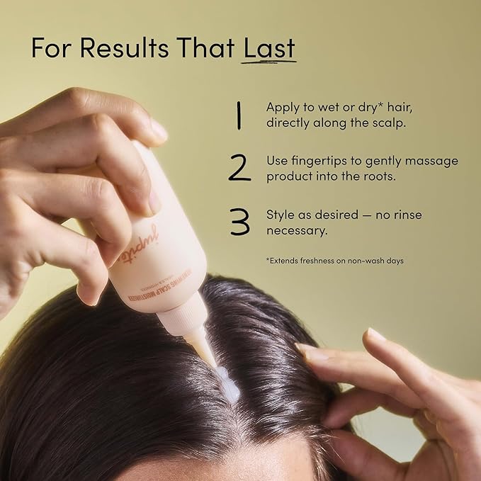 Jupiter Renewing Scalp Moisturizer, Hydrating Leave-On Treatment, for Dry, Itchy Scalp, Aloe Vera, & B Vitamins, Color-Safe, Vegan, Fragrance-Free, Paraben, Phthalate, & Sulfate-Free, 3.4 fl oz