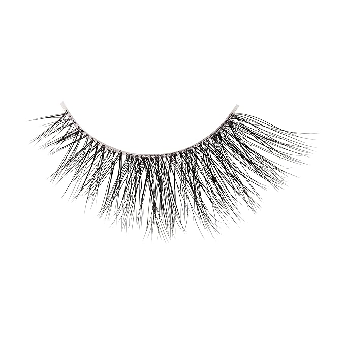 KISS Lash Couture LuXtensions Collection False Eyelashes, Flat Lash Technology, Super Slim Lash Band, Real Lash Extension Fibers, Reusable, Contact Lens Friendly Strip Lashes, Style Classic, 1 Pair