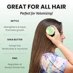 Otter co. Tea Tree and Rosemary Volumizing and Thickening Shampoo Bar - Olive Oil, Green Tea, Nettle, Zinc – Vegan, Sulfate Free & Non Toxic – Women and Mens Shampoo, All Hair Types, Made in USA