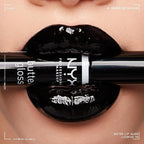 NYX PROFESSIONAL MAKEUP Butter Gloss, Non-Sticky Lip Gloss - Licorice (Black)