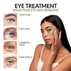 Green tea under eye patches