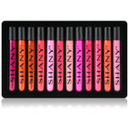 SHANY The Wanted Ones - 12 Piece Lip Gloss Set with Aloe Vera and Vitamin E