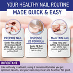ZanaQuick Extra Strength Toenail & Fingernail Repair Drops - Nail Care Renewal for Thick, Damaged & Discolored Nails - 2 Pack