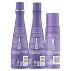 Nexxus HY-VOLUME Weightless Lift Shampoo, Conditioner & Foam 3 Pack PROTEIN FUSION with Collagen Protein & Hyaluronic Acid For Flat & Limp Hair for 48 Hours of Volume 13.5 fl oz & 5.5 fl oz