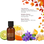 DSQUARED2 WOOD Pour Homme Perfume for Men Mini EDT 0.17 Ounce