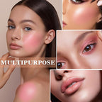 3P Cream Blush Stick with Brush,Waterproof Multi Cream Makeup K234