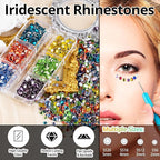 Colorful Face Gems for Makeup Set,
