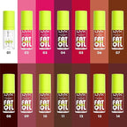 NYX PROFESSIONAL MAKEUP Fat Oil Lip Drip, Moisturizing Lip Oil Gloss, Vegan Tinted Formula, Up to 12 HR Hydration - Follow Back (Shimmering Warm Nude)