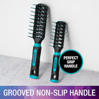 Conair Styling Essentials Brush Set, Full-Size and Mid-Size Vent, Value Pack