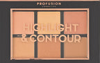 Profusion Cosmetics - Studio Icon Collection Highlight & Contour 6 Colour Palette