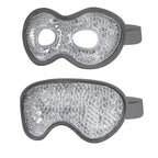 Luxtude Gel Eye Mask 2PCS, Reusable Cooling Eye Masks for Sleeping, Hot Cold Eye Mask Ice Pack, Frozen Cold Eye Compress for Puffiness/Dark Circles/Headaches/Migraines/Eye Bags/Stress Relief (Gray)