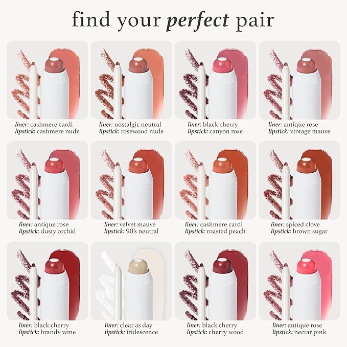 Julep With a Trace Retractable Creamy Long-Lasting Lip Liner, Clear As Day