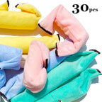 Aimin Hair Heatless Curlers, Soft Foam Hair Curlers To Sleep Tn, Satin No Heat Hair Curlers For Long Hair, Sponge Overnight Heatless Curls Hair Rollers (30 pcs, candy color) … …