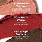 ITY Velvet Matte Finish Lip Stain-Mousse Textured Lip Pigment