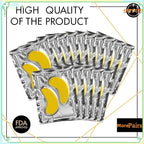 48Pcs/24Pairs 24K Gold Gel Crystal Collagen Eye Pads, Under Eye Mask for Moisturizing, Fine Lines, Dark Circles& Puffy Eyes Under Eye Patches