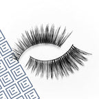 Eylure Press On Pre-Glued False Eyelashes, 3/4 Length Lashes, No. 005, 1 Pair