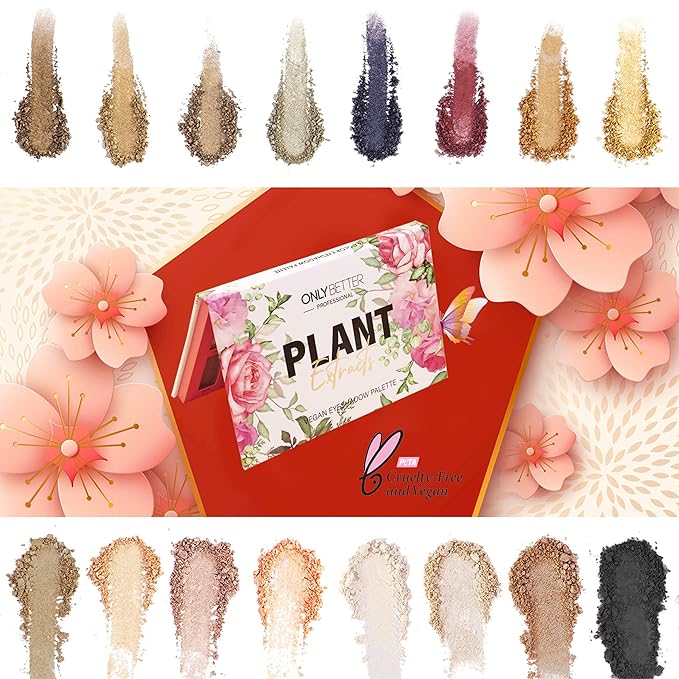 Vegan Eyeshadow Palette High Pigmented Brown Eyeshadow Palette