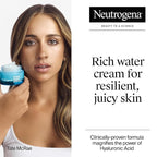 Neutrogena Hydro Boost Skincare Set, Hydro Boost Fragrance Free Water Cream Face Moisturizer, 1.7 fl oz, & Trial Size Hydro Boost Fragrance Free Hydrating Gel Facial Cleanser, 0.5 fl oz
