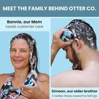 Otter co. Biotin Detox Shampoo Bar – Charcoal & Tea Tree Oil, Rosemary, Turmeric, Green Tea, Zinc – Vegan, Sulfate Free & Non Toxic – Women and Mens Shampoo, All Hair Types, Made in USA