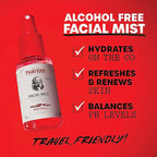 Thayers Alcohol-Free Witch Hazel Facial Mist Toner with Aloe Vera, Rose Petal, Soothing and Hydrating, for All Skin Types, Trial Size, 3 oz