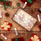 50 Pcs Christmas Peppermint Lip Balms Gifts Bulk Holiday Stocking Stuffers Holiday Treat Gifts Stuffer Goodie Christmas Party Supplies for Kids Women Men