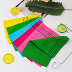 6 pcs exfoliating washcloth, korean