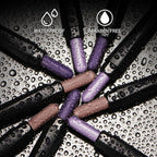 3PCS Cream Eyeshadow Stick Set,Pro Longwear Purple Eye Shadow Sticks Pencil Crayon-Grape Glam