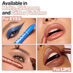 wet n wild Color Icon Cream Eyeliner Eyeshadow Multi-Stick, Moisturizing, Nourishing Velvety Cream-to-Powder Buildable & Blendable Formula, Cruelty-Free & Vegan - Ros-I-Locks