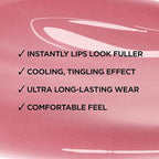 L'Oreal Paris Infallible Pro Gloss Plump Lip Gloss with Hyaluronic Acid, Long Lasting Plumping Shine, Lips Look Instantly Fuller and More Plump, Mirror, 0.21 fl. oz.