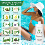 Professional Sunless Tanning Spray Tan Solution, Organic Essential Oils, Airbrush Formula, 33.8 Fl Oz. (Level 2 (10% DHA))