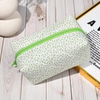 Soidram floral makeup bag quilted