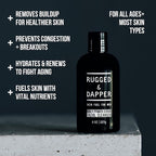 Premium Daily Power Scrub | 8 oz | Exfoliating Mens Face Wash | Deep Cleans + Prevents Breakouts | Face Wash Men's | Natural Ingredients | Made in USA