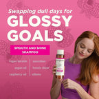 Soapbox Shine Boosting Keratin Shampoo & Conditioner Set with Argan Oil, Pack of 2 Harsh Sulfate & Paraben Free, Silicone Free, Color Safe, and Vegan Hair Products, 16 Ounces Each