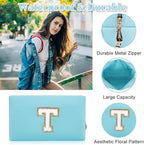 Personalized initial letter patch makeup