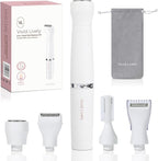 4-in1 Facial Hair Removal for Women, Painless Electric Face Shaver, USB Rechargeable, Ease of Use, Portable