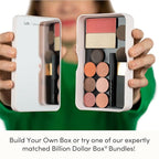Billion Dollar Brows Beauty Box, All-in-One, Customizable, Sustainable, Convenient, Full Face Makeup Palette, Cruelty Free (Beauty Box)