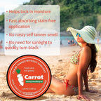 Carotene Tanning Gel, Carrot Tanning