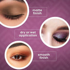 Cosmetics - Twilight, 15-Color Eyeshadow Palette, Highly Pigmented,